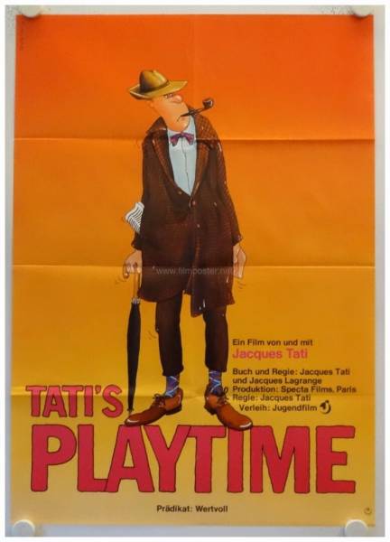 Play Time original release french movie poster